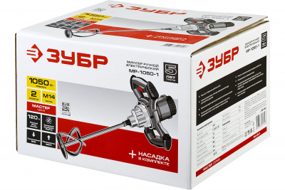 Дрель-миксер ЗУБР МР-1050-1