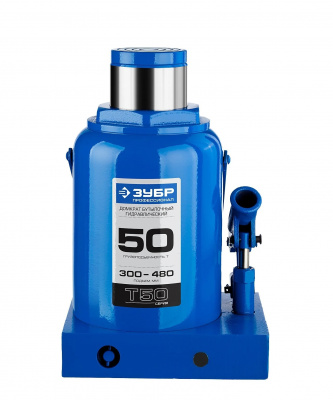 Домкрат 50,0 т ЗУБР, h=300-480 мм 