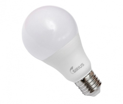 Лампа светодиодная LED Classic A65 18W E27 4000K Sirius