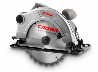 Пила циркулярная CROWN СТ15074,185мм,1200Вт