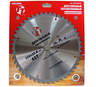 Диск (круг) пильный TT 250*25,4(48Т)