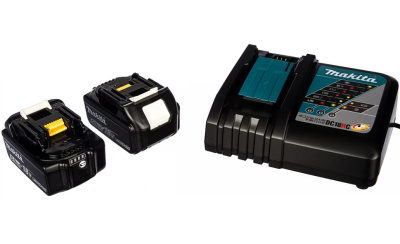 Набор MAKITA MakPac (аккумулятор BL1850B-2шт,зарядное устройство DC18RC-1шт)