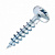 Шуруп с полукруглой головкой 4,8*32