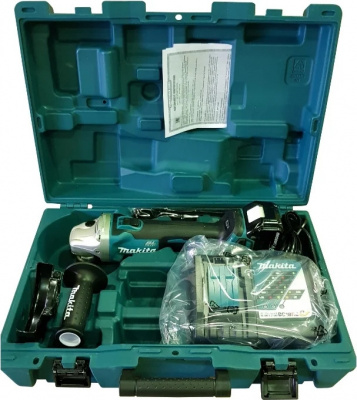 Машина шлиф-ая угловая MAKITA DGA504RF (125 мм), АККУМУЛЯТОРНАЯ