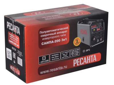 Сварочный полуавтомат САИПА-200 3в1 Ресанта