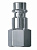 Переходник быстроразъемный М х F 1/4" Кратон
