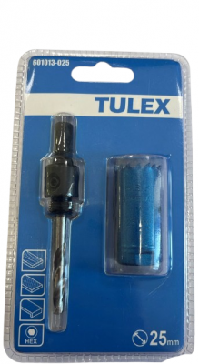 Коронка биметаллическая TULEX  25 мм