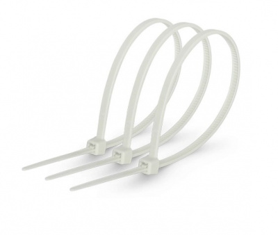 Хомут пластм. 4,8*500 мм, 25 шт, ЗУБР, белые