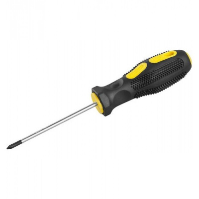 Отвертка шлиц STAYER"MASTER", SL 5,0-100мм, двухкомп. рукоятка, магнит. наконечник (2509-05-10_z01)
