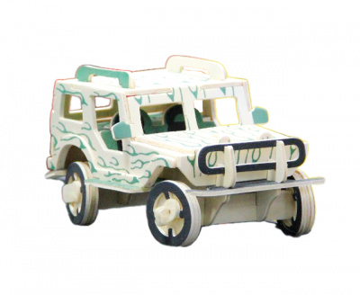Сборная декоративная модель TT “Jeep Willys” 
