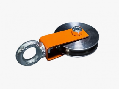 Блок подъёмный с рым-болтом 12мм, ф  80