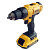 Дрель аккумуляторная (шуруповерт) DeWalt DCD 771 D2 - KS