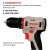 Дрель аккумуляторная (шуруповерт) CROWN CT21091HX-4 