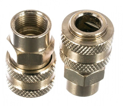 Переходник быстросъемный("мама") 3/8" Stels, 2шт