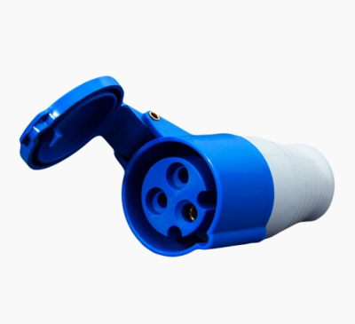 Розетка 213 2Р+РЕ 16А 220В IP44 Sirius