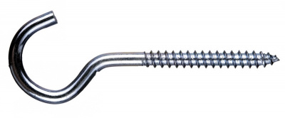 Крюк металлический полукруглый 10* 80 