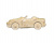 Сборная декоративная модель TT “Austin-Healey 3000”