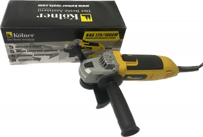 Машина шлиф-ая угловая KOLNER KAG 125/1000M (125 мм)