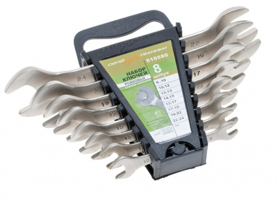 Набор кл. рожк. 8-24мм ДЕЛО ТЕХНИКИ 8шт. пластик.холдер