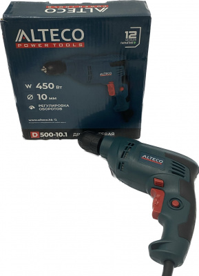 Дрель электрическая ALTECO D 500-10.1