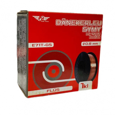 Проволока сварочная самозащитная TT E71T-GS 0,8мм - 1кг с флюсом