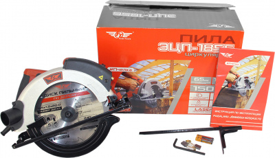 Пила циркулярная TT ЭЦП-185Б (лазер)