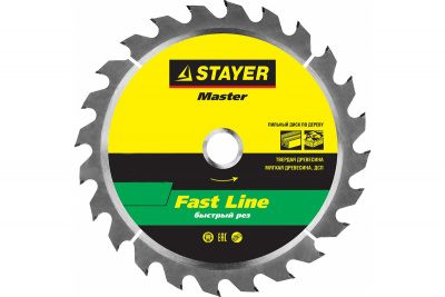 Диск (круг) пильный  STAYER "MASTER"  210*32(24Т)