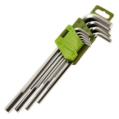 Набор кл. шестигранников 1,5-10мм, 10шт ДЕЛО ТЕХНИКИ длинные