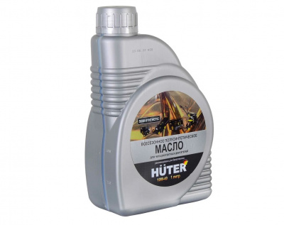 Масло моторное 1л. HUTER 10W40 полусинтетика