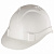 Каска защитная из ударопрочной пластмассы, белая// СИБРТЕХ/Россия