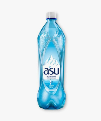 Вода негазированная A'SU 1.0л