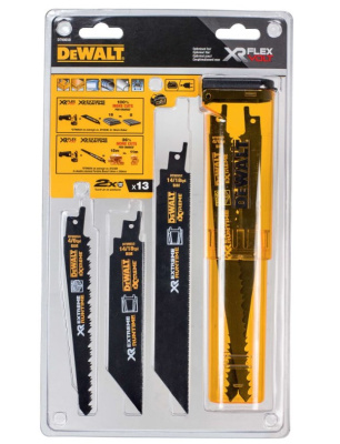 Набор полотен для сабельной пилы, 13шт DeWalt
