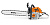 Пила цепная бензиновая STIHL  MS-382 (шина 45см) 5,3 л.с. Профессиональная