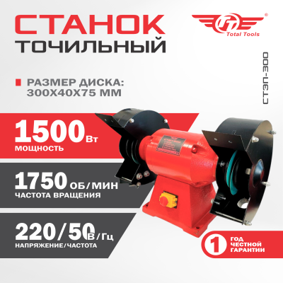 Станок точильный TT СТЭП-300