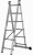 Лестница алюминиевая  2 секц.  6 ступ.