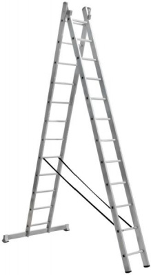 Лестница алюминиевая  2 секц. 12 ступ.