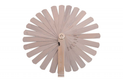 Щупы автомобильные прямые, 0.04-.063мм AV Steel, 26шт.