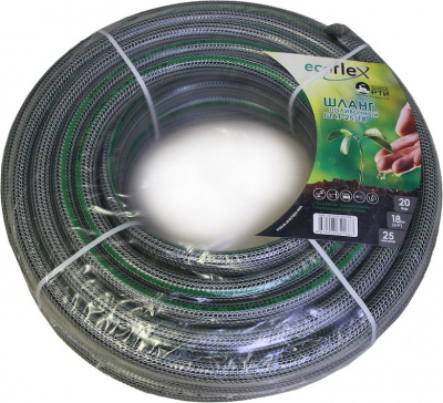 Шланг поливочный "EcoFlex" ТТ ШАТ -25/18, (d.18мм, 25 метров)