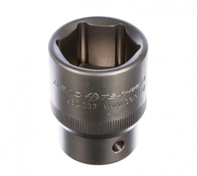 Головка  32мм 6-гранная  3/4 ДЕЛО ТЕХНИКИ