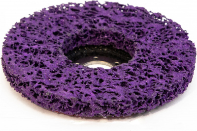 Круг зачистной 125мм VIRA коралловый