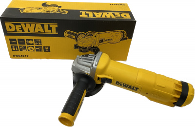 Машина шлиф-ая угловая DEWALT DWE4217-QS (125 мм)