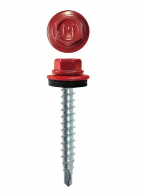 Кровельный саморез 4,8*29 (рубиново-красные) RAL 3003