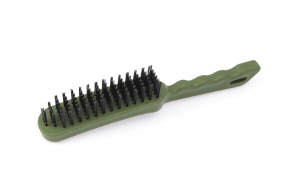 Щетка стальная 6 рядов Дело Техники с пластиковой ручкой