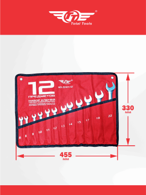 Набор ключей комбинированных 6-22 ТТ 12 шт 