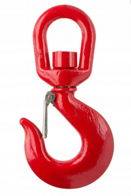 Крюк чалочный с вертлюгом, г/п - 1,0 т. (тип 322А)