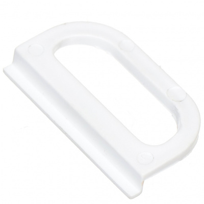 Ручка для москитной сетки, пластик, белая