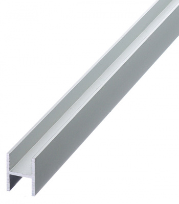 Профиль алюминиевый Н-образный 18*13*18*1,5 (2м)