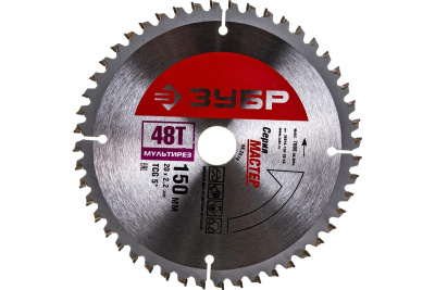 Диск (круг) пильный  ЗУБР "МАСТЕР" 210*30(48Т)