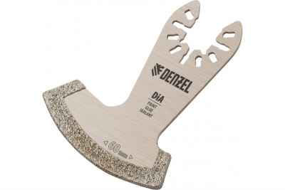 Насадка-лезвие пазовая сегментная по камню и плитке DiA 60мм DENZEL