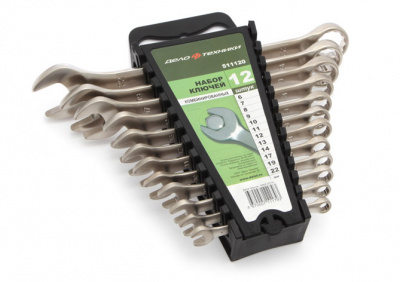 Набор кл. комб. 6-22мм ДЕЛО ТЕХНИКИ 12шт. пластик холдер